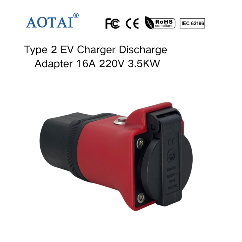 AOTAI Type 2 To Schuko Adapter Type 2 AC Charging Station Adapter