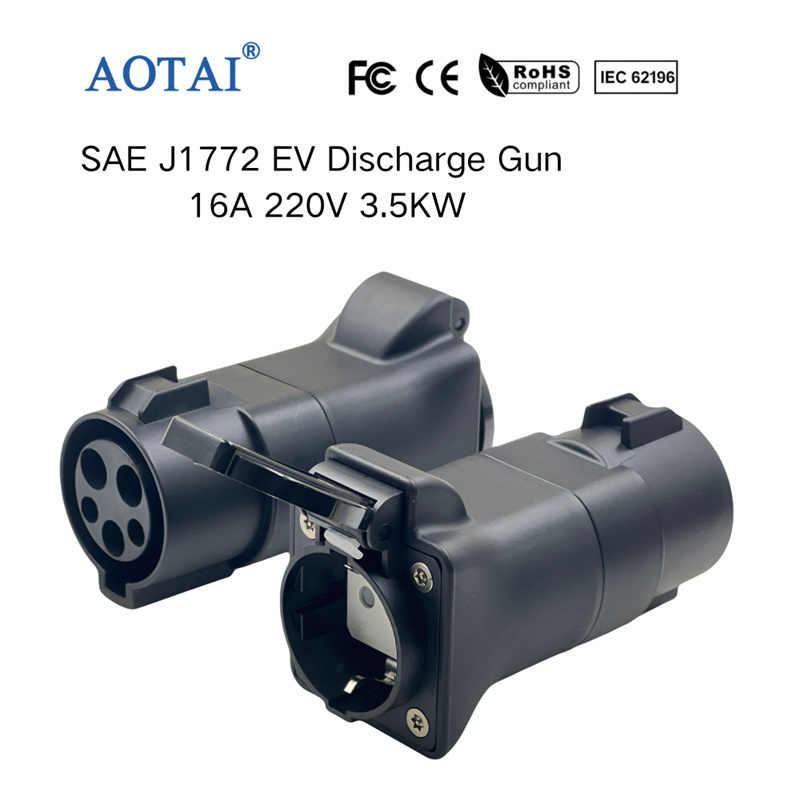 AOTAI SAE J1772 to Schuko adapter  Discharge Adapter