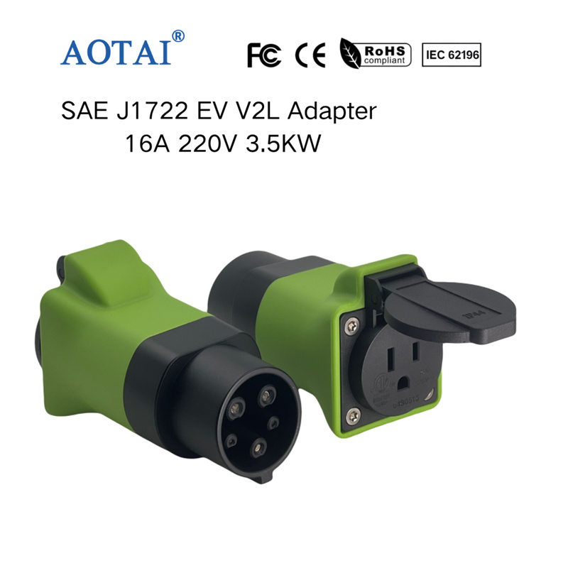 AOTAI V2L J1772 Vehicle To Load Up To 16A EV charger For HYUNDAI EVs