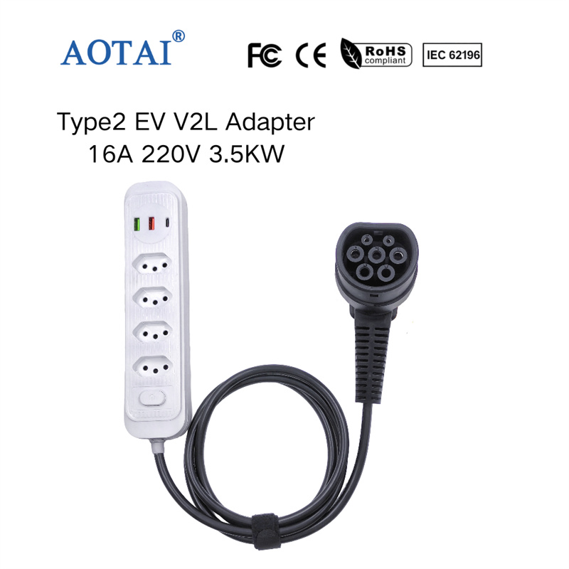 Oplad din elbil overalt med vores portable opladeradapter