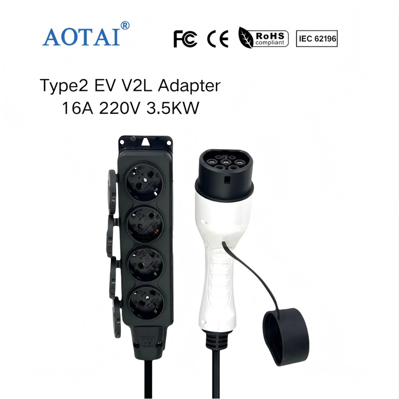 AOTAI Type 2 EV Charging Adapter Type 2 V2L Cable For BYD EVs