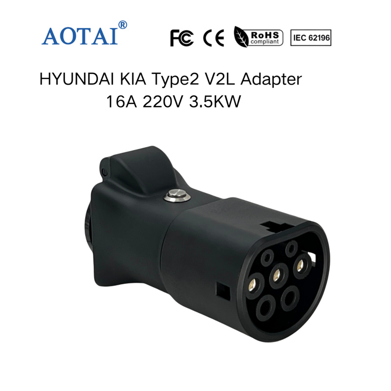 AOTAI EV-konnektor Type 2 V2L-adapter til KIA EV6 og EV9