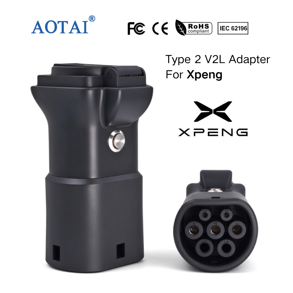AOTAI V2L Adapter EV Car Xpeng V2L AC 230V Vehicle to Load Adapter
