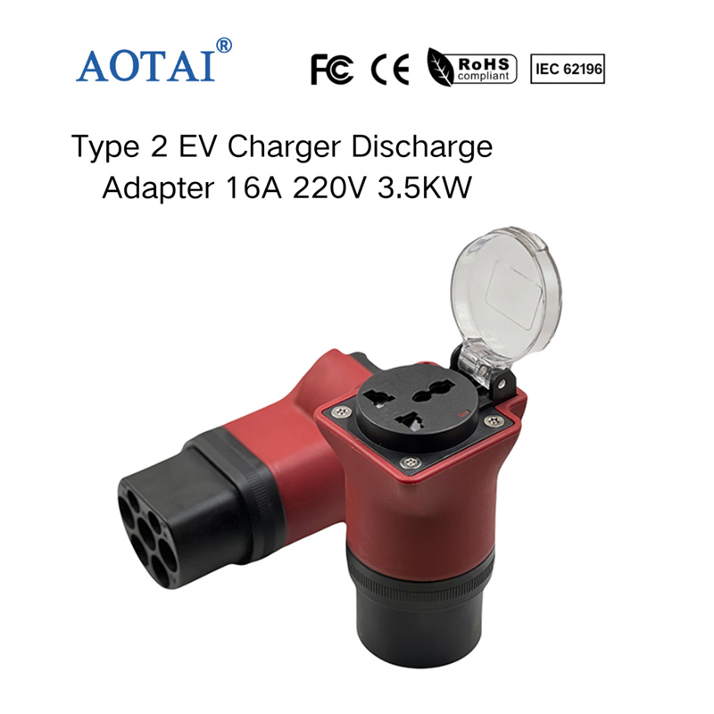 AOTAI Type 2 Adapter to Motorcycle Scooter Single Phase 230V