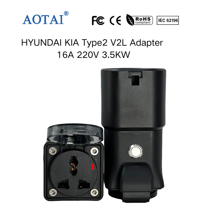 AOTAI EV-konnektor Type 2 V2L-adapter til KIA EV6 og EV9