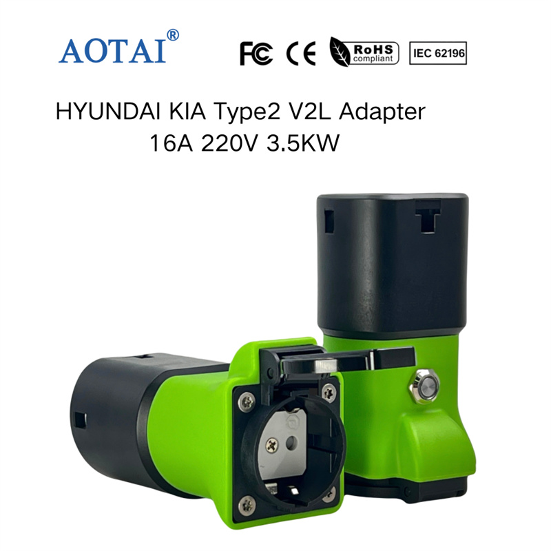 AOTAI HYUNDAI/KIA V2L-adapter, EV-oplader Type 2 V2L, 16 A, 3,5 kW