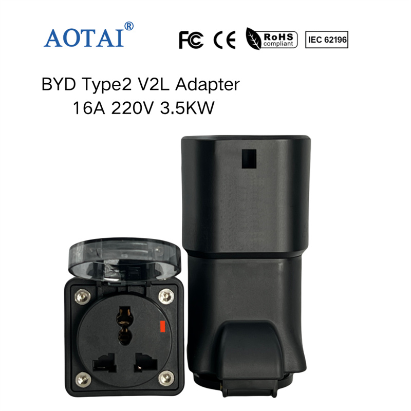 AOTAI Køretøj til belastning V2L-adapter til BYD elbiler