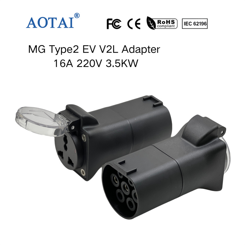 AOTAI Type 2 til universel V2L-afladningsadapter til MG EV'er