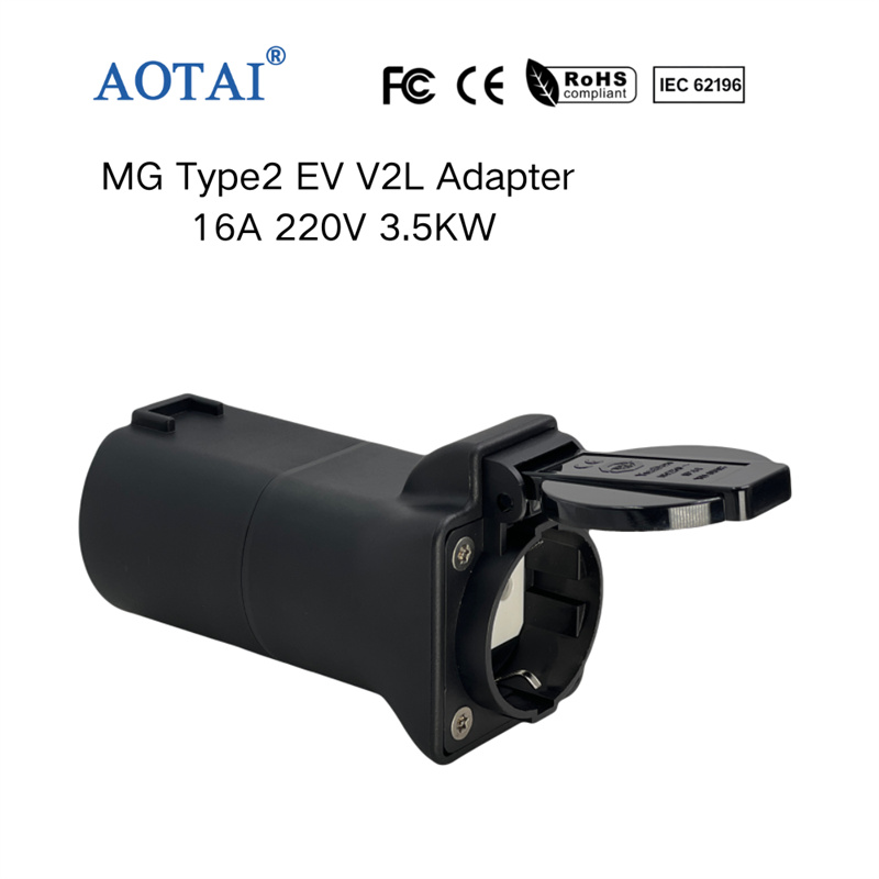 AOTAI V2L Discharge Type 2 Adapter to Schuko Adapter socket 3.6 kW for MG