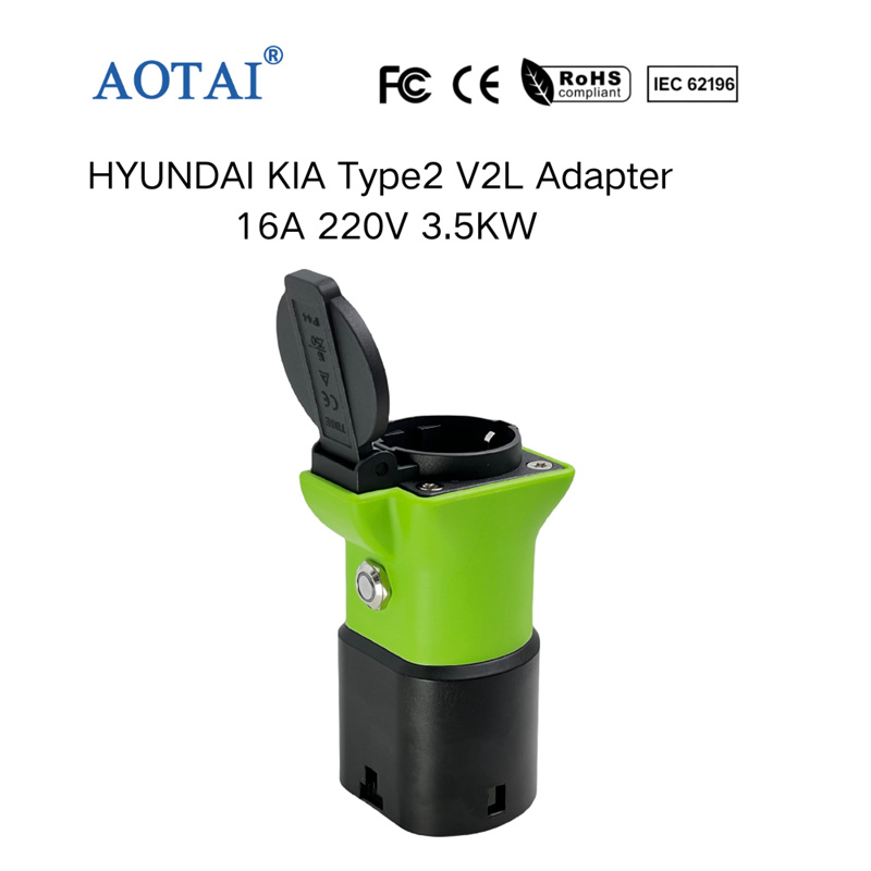 AOTAI HYUNDAI/KIA V2L-adapter, EV-oplader Type 2 V2L, 16 A, 3,5 kW