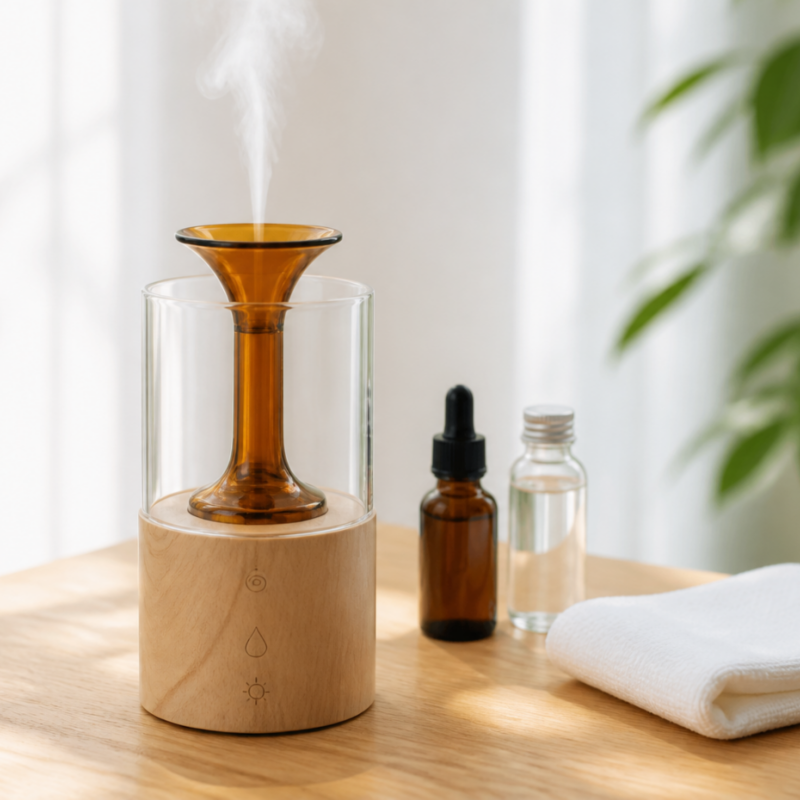 How to Clean and Maintain Your Wood & Glass Nebulizing Diffuser: A Complete Care Guide