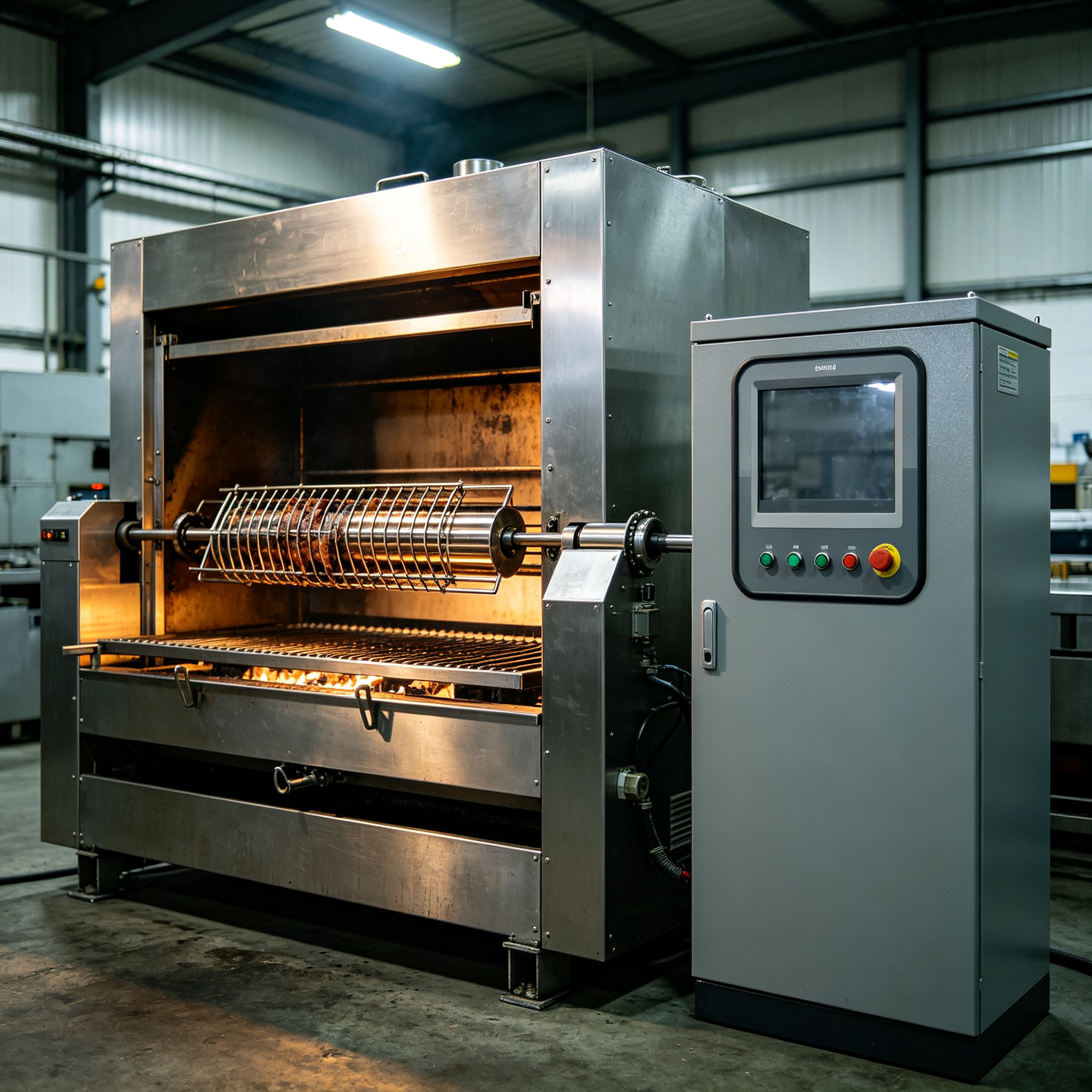 Nordic Standards & Food-Grade Precision: Bozhi Delivers CE-Certified PLC Control Solutions for Swedish Roasting Machinery