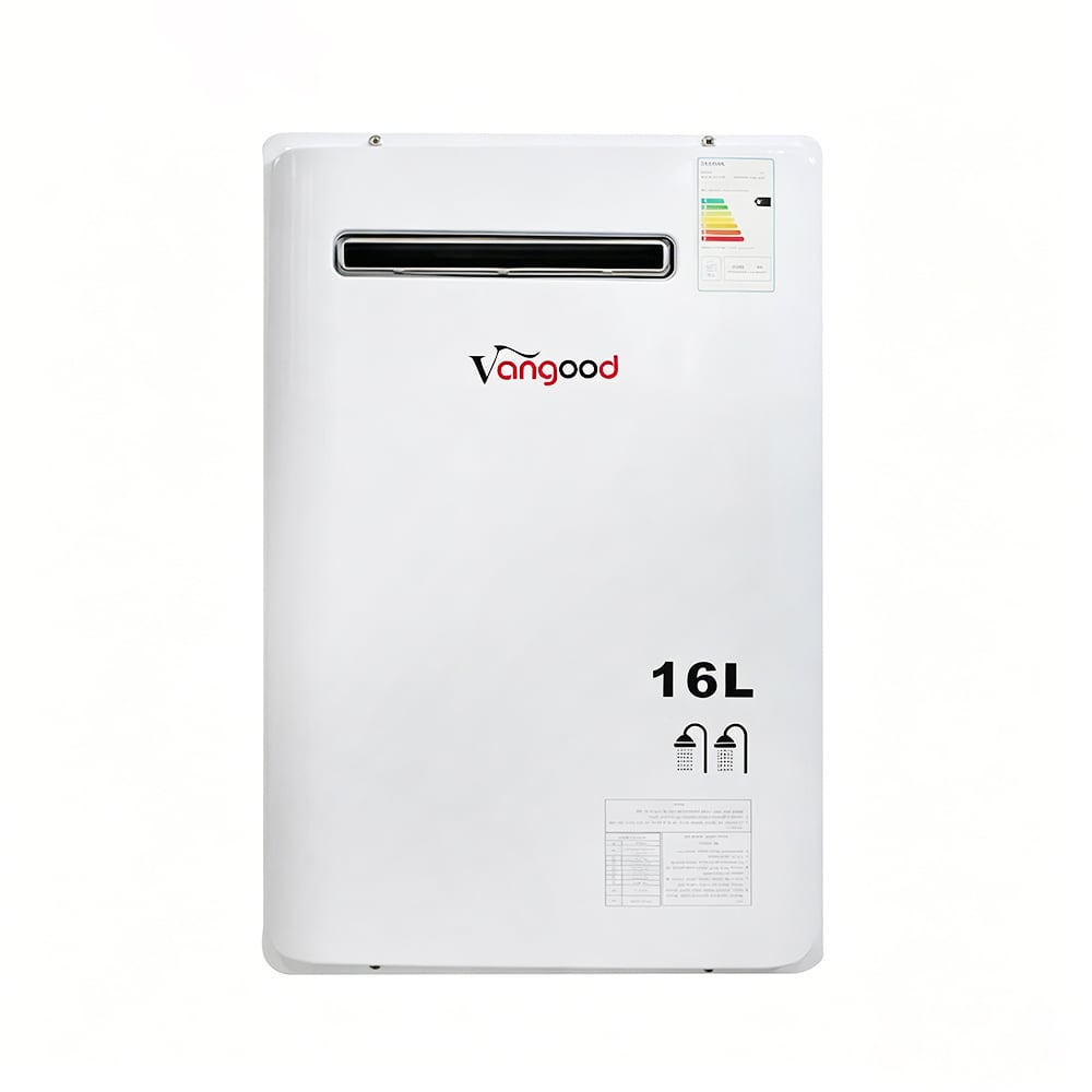 24L Battery Powered Gas Water Heater Outdoor Utility Water Supply