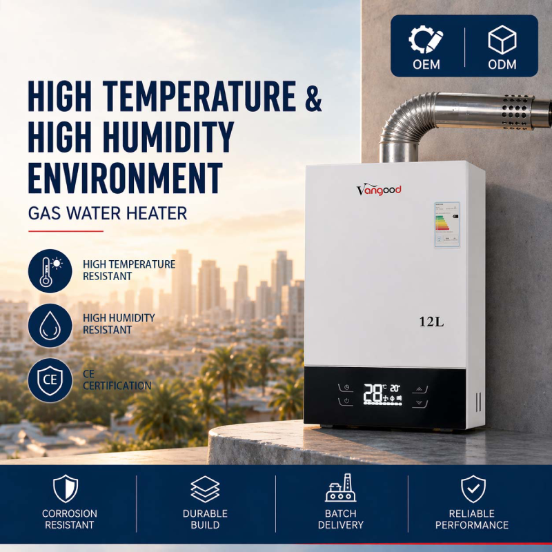 High Temperature & High Humidity Environment Gas Water Heater