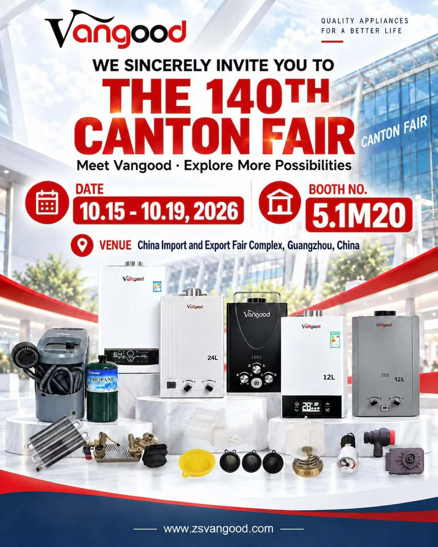 Discover New Heating Possibilities with Vangood at the 140th Canton Fair
