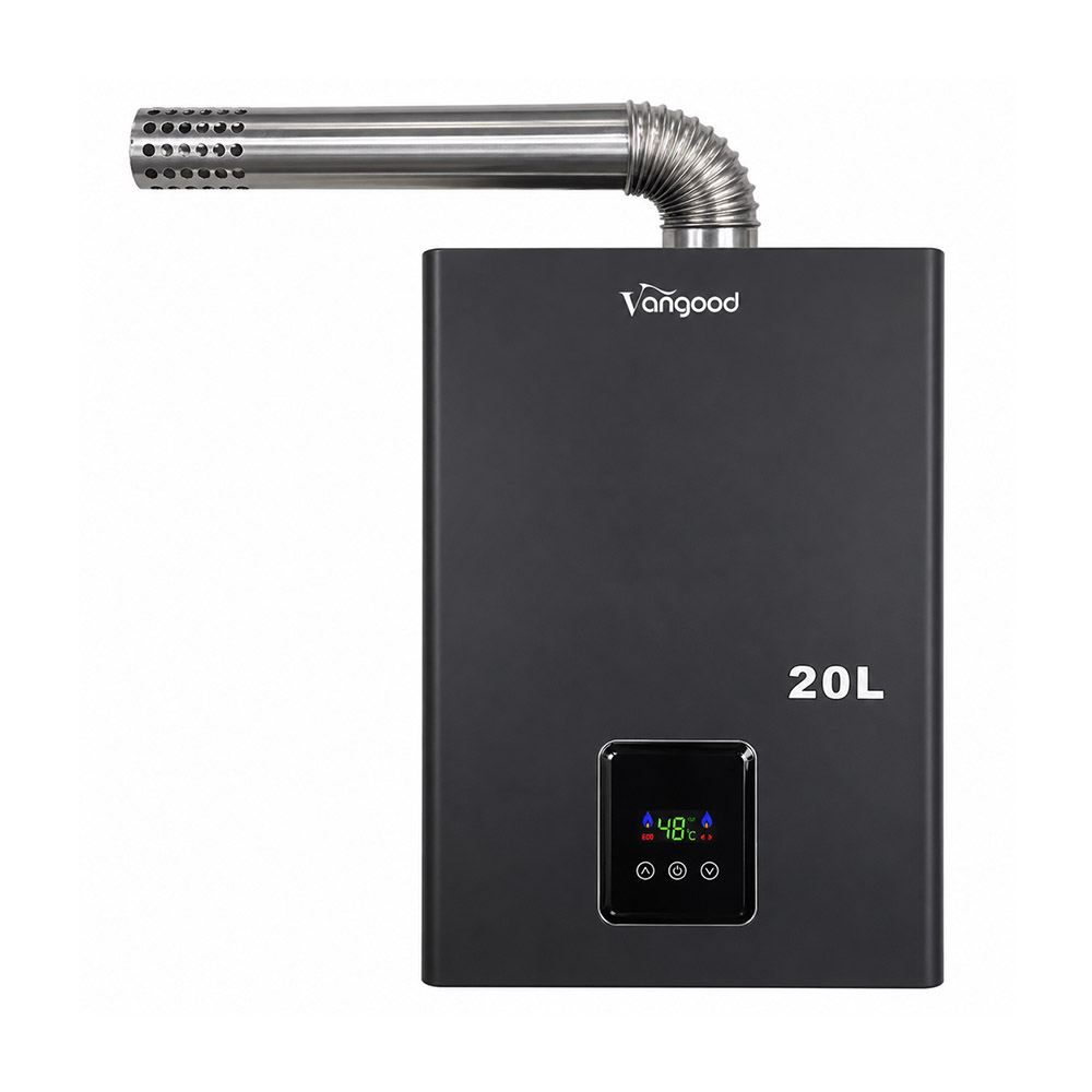 20L Gas Water Heater LPG Boiler LCD Display Constant Temperature Low Pressure Start