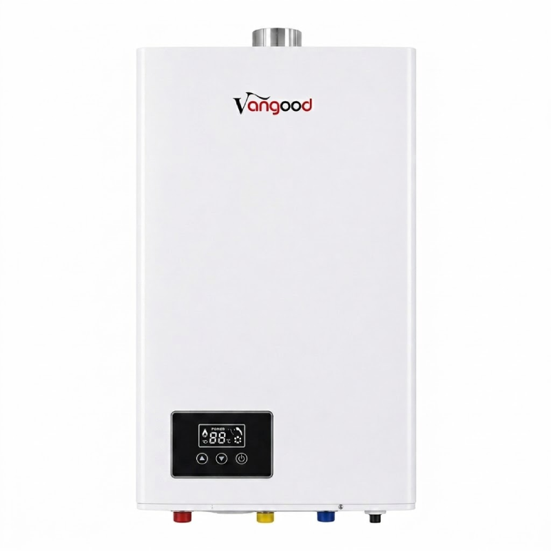 Forced Exhaust Digital Constant Temperature Gas Water Heater Intelligent Thermostatic Control Instant Hot Water Heater Wall Mounted with LED Display