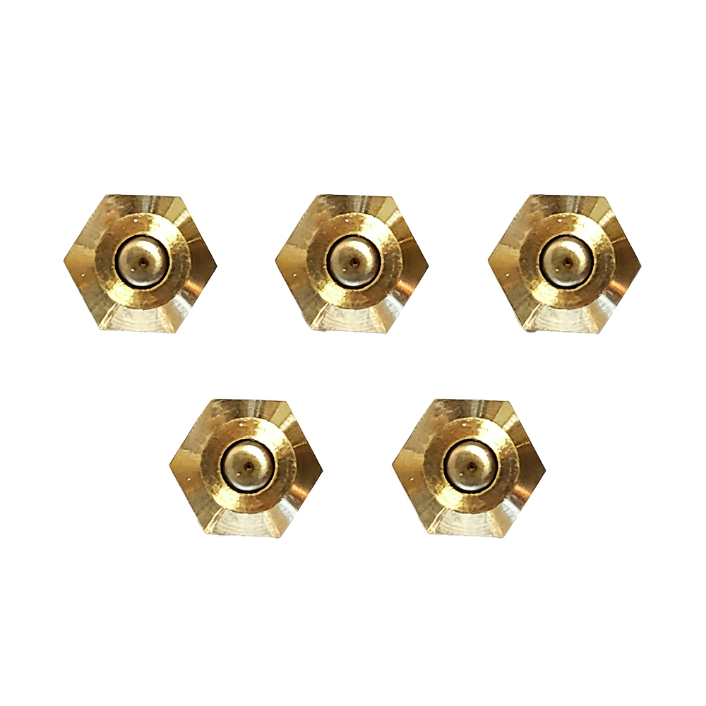 Household Standard External Thread Brass Nozzle Easy Replacement Durable Precision Flow