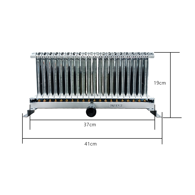 20 Row Stainless Steel Gas Burner Wall Hung Boiler Home Hotel Heating Boiler Accessories