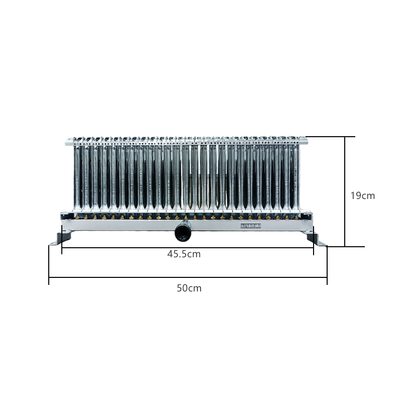 25 Row Stainless Steel Gas Burner Boiler Accessories Energy Saving Heating