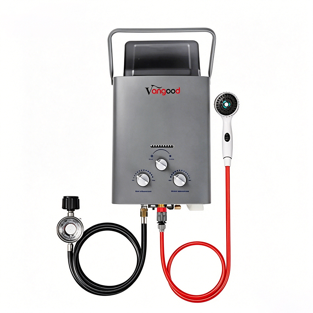 RV Tankless Water Heater Propane Compact Design Instant Water Heating