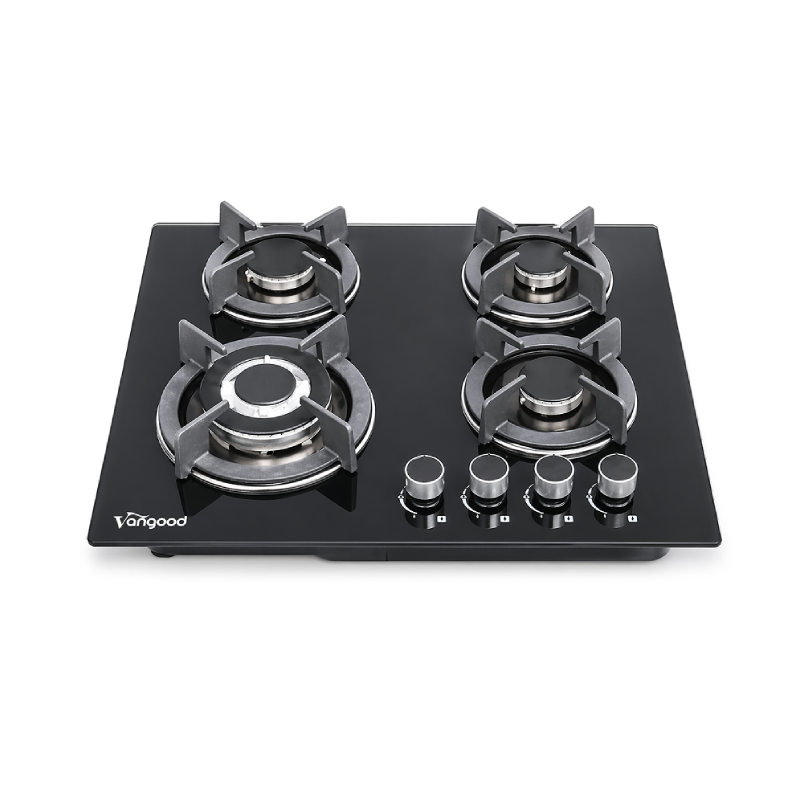 4 Burner Built In Gas Hob Embedded Gas Cooktop Stainless Steel Gas Stove with 4 Heads