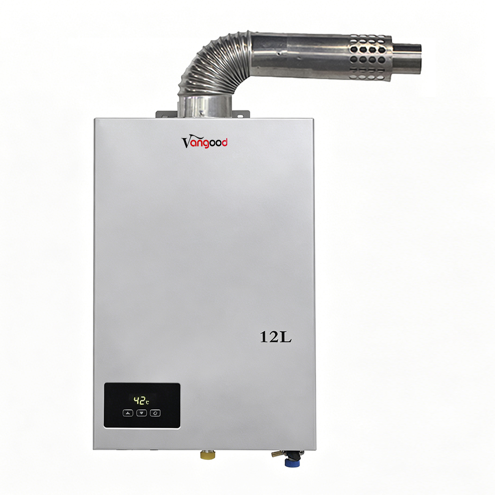 Wall Mounted Gas Tankless Water Heater Instant Heating Smart Control Energy Saving Multi Safety Protection