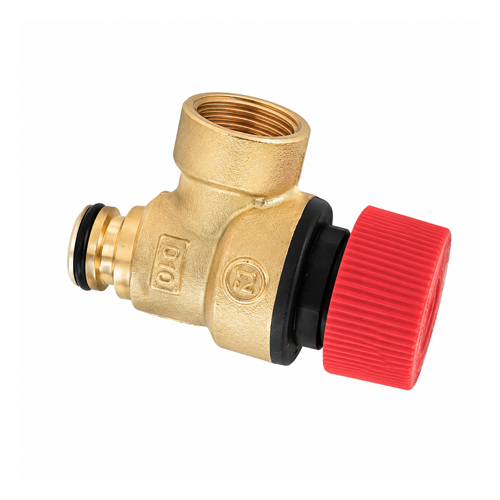 Gas Boiler Low Pressure Relief Valve Combi Boiler Safety Valve 3Bar Stable Pressure Control Durable Heating System Protection