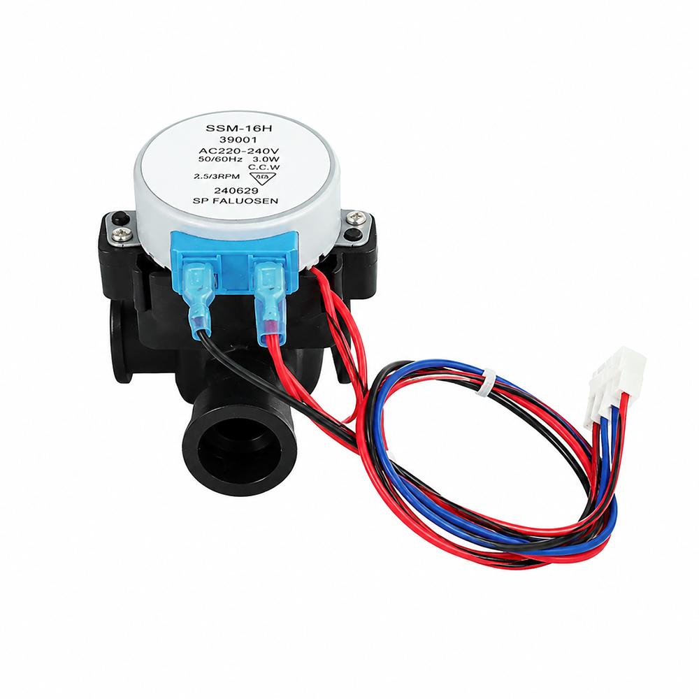 Gas Boiler Spare Parts 3 Way Valve Motor Actuator 24V Durable Heating Water Flow Control Stable Switching Performance