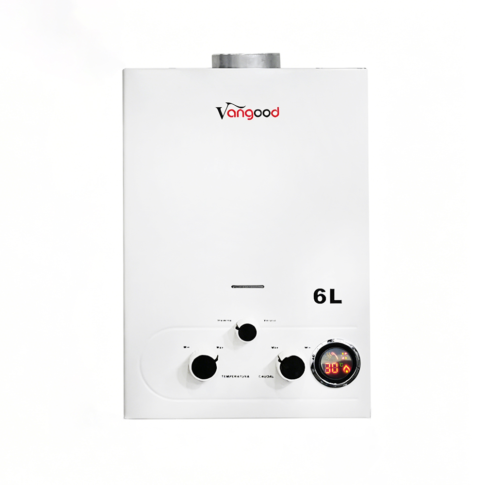 6L Calefont Portable Gas Water Heater Propane Butane Tankless Instant Heating