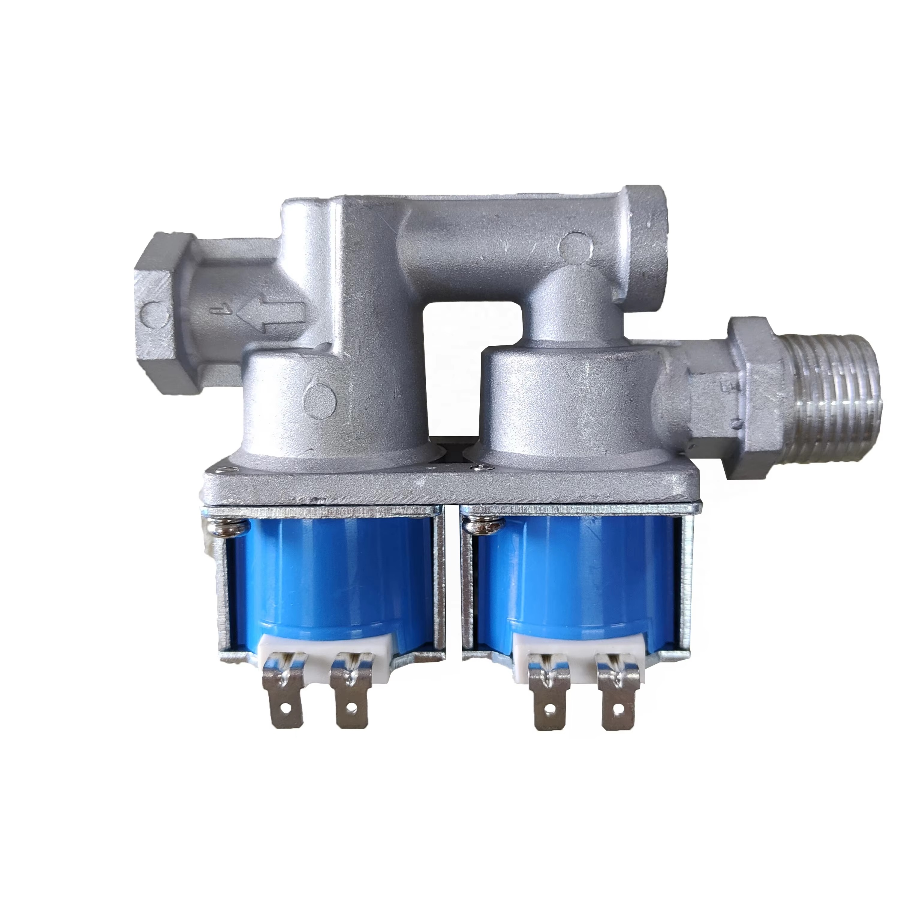 Gas Water Heater Parts 24VDC LPG Natural Gas Dual Solenoid Valve Stable Control