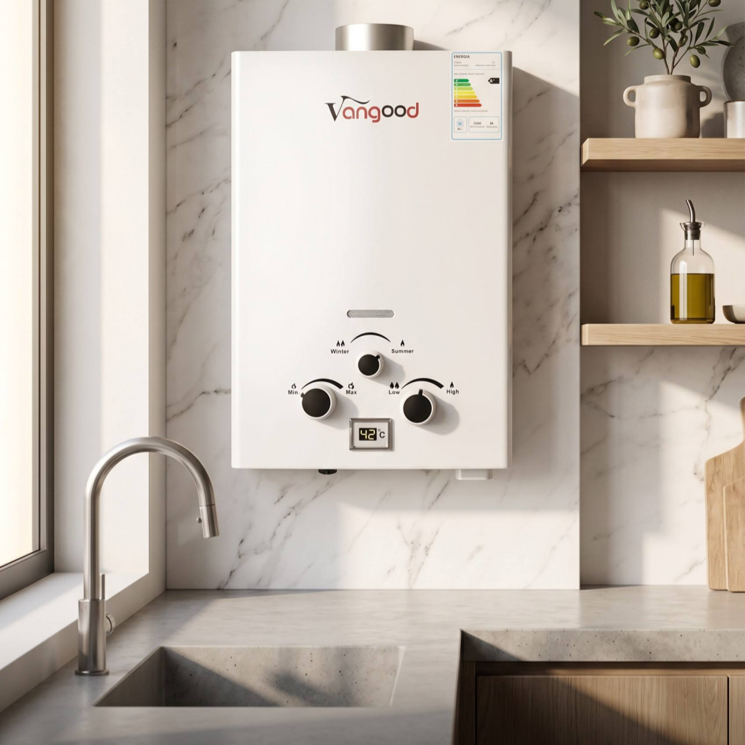 Reliable Flue Gas Water Heater Manufacturer: Vangood Launches New High-Efficiency Tankless Series