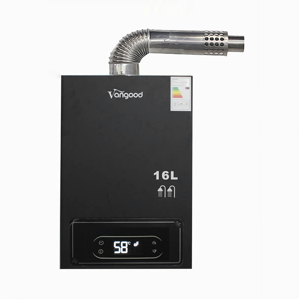 CE Gas Water Heater 12L Instant Heating Digital Remote Control