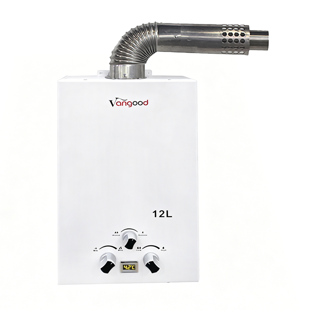 12L Caravan Tankless Gas Water Heater Mobile Home Hot Water Outdoor Living