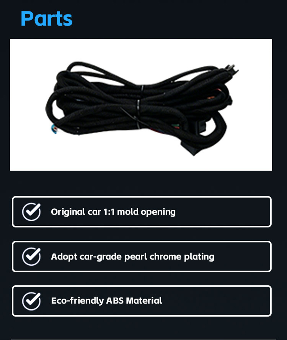 mercedesw205 auto interior front and rear air vent turbine outlet ambient light c class w205-9