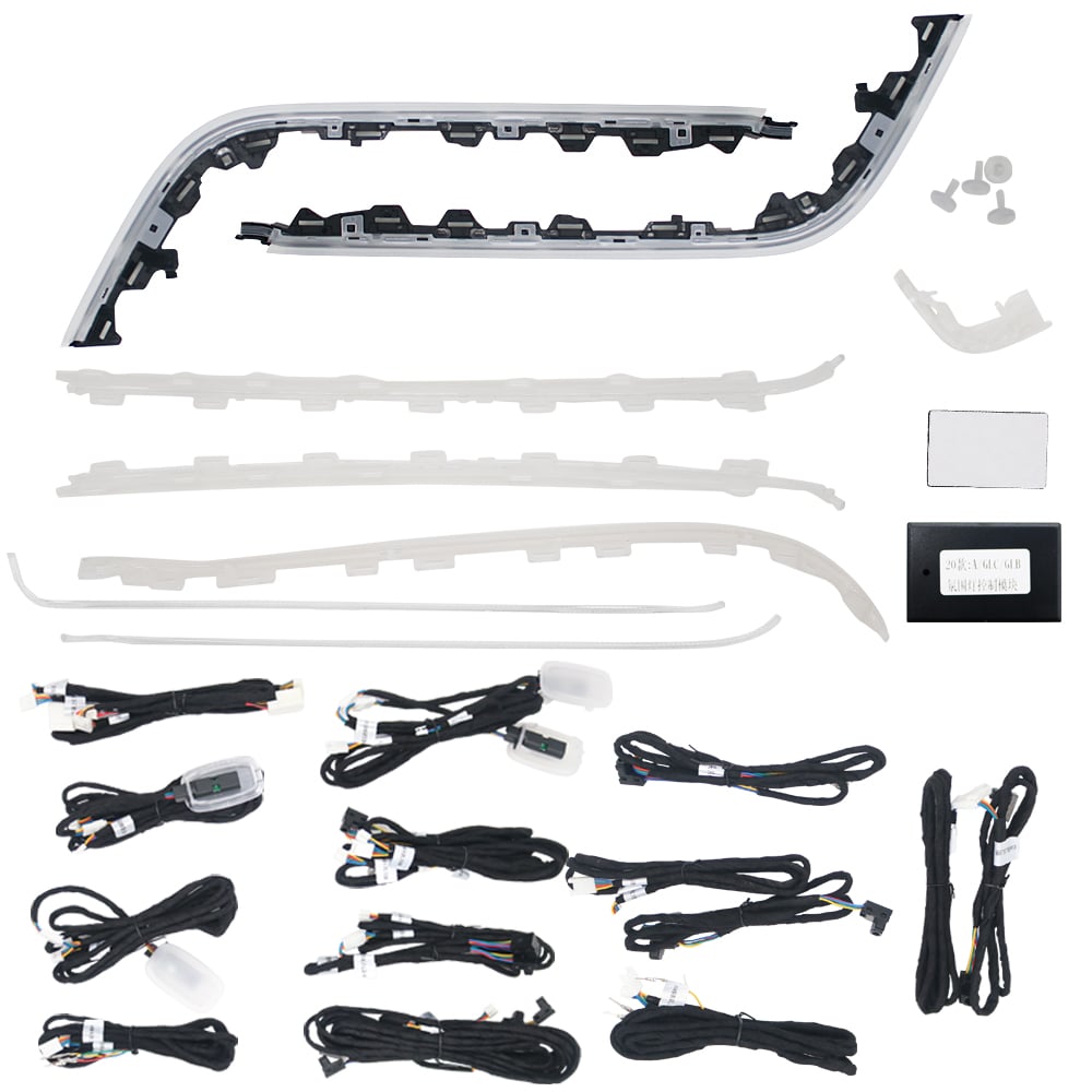 Mercedes-Benz GLB X247 Multicolor Ambient Light Kit Front Rear Air Vent Interior Decoration 64 Colors Light 