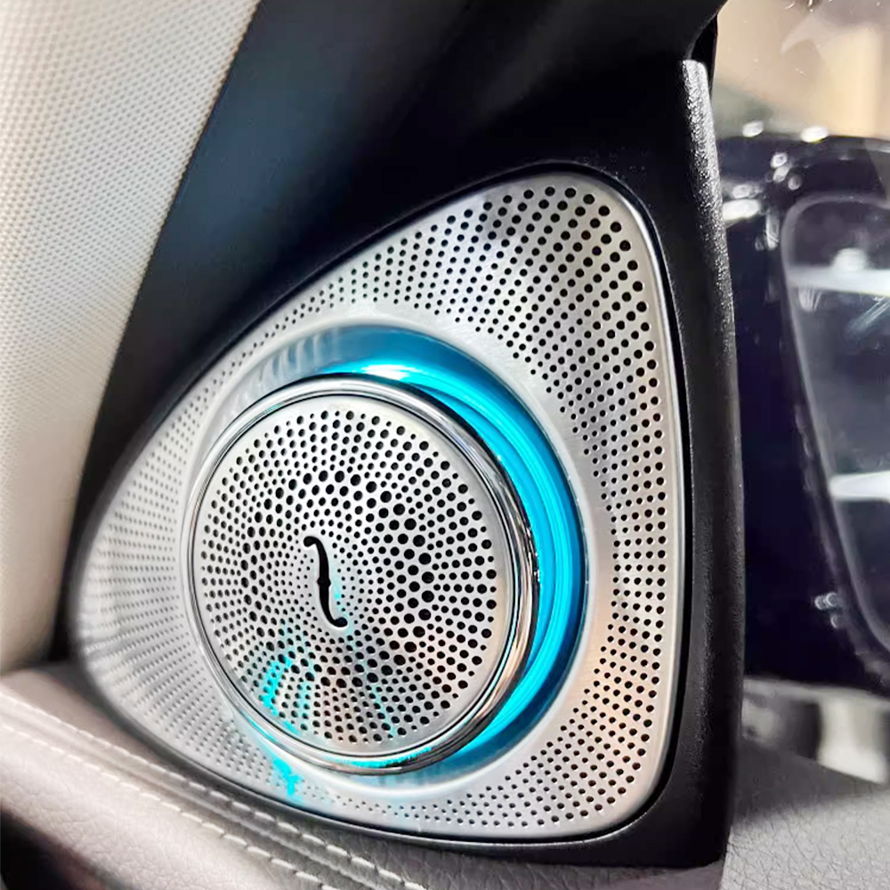 Mercedes-Benz GLC X253 Burmester Pembesar Suara 3D 64 warna Pembesar Suara Tweeter Berputar 3D Cahaya Ambien