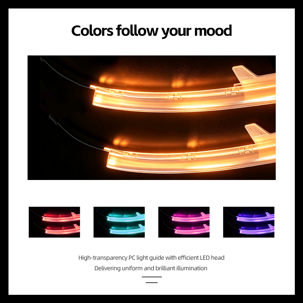 mercedes benz c class w205 upgrade car interior decor muti color diy seat back ambient light-11