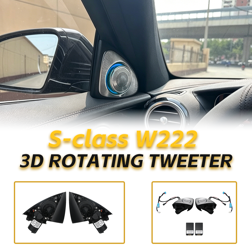 64 colors 3d rotary tweeter speakers ambient light-7