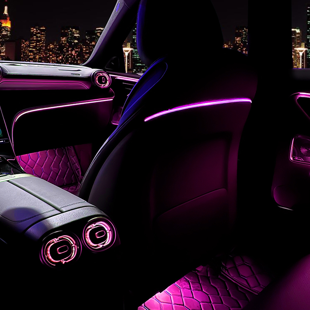 Mercedes-Benz E-class W213 Interior Seat Back 64 Colors Ambient Light Multicolor Seat Backrest Light