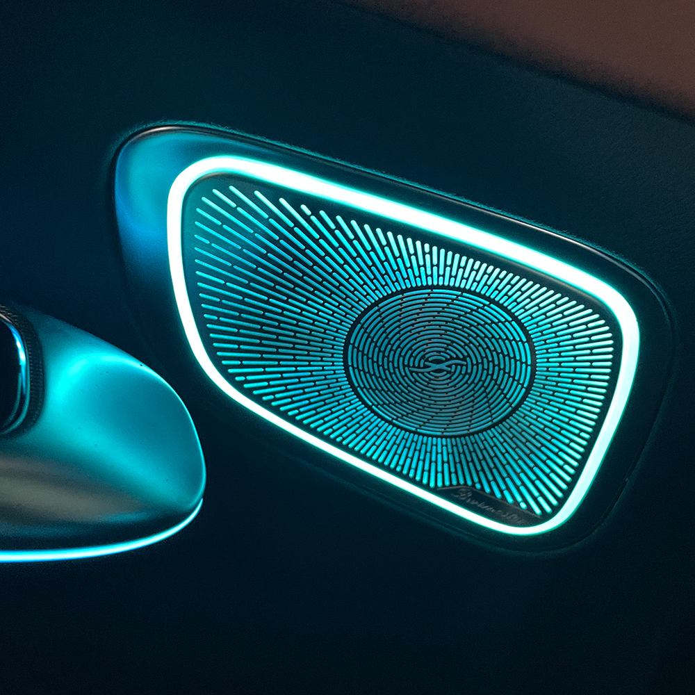Mercedes-Benz New C-class W206 64 Colors Burmester Speaker Cover Ambient Light