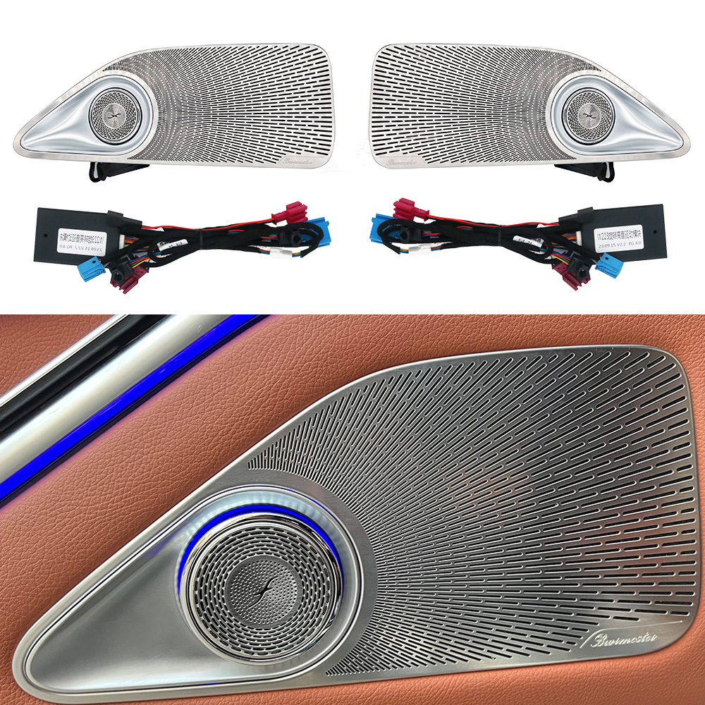 Mercedes S-class W223 Rotary Tweeter 64 Color Rear Door Rotary Treble Speakers
