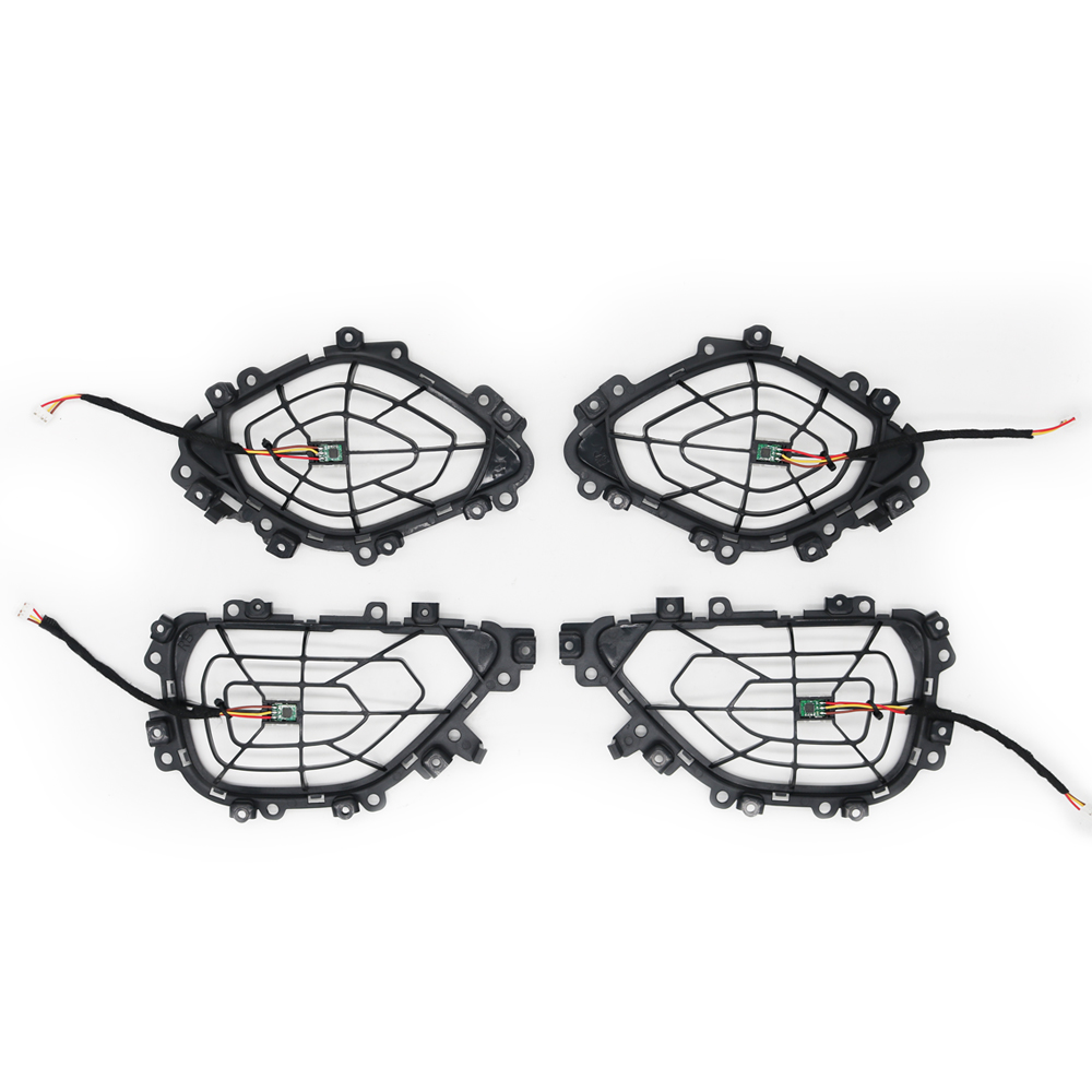 Mercedes GLE GLS W167 Four-Door Midrange Speaker Cover 64 Colors Atmosphere Light 2020-2024