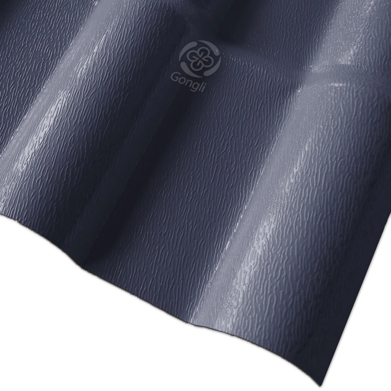 1050mm Grys ASA PVC UV-weerstand Resin Dakblaaie