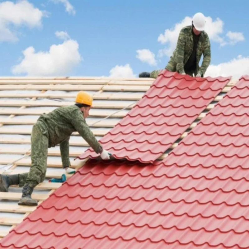 How are ASA synthetic resin roof tiles used in roofing projects?