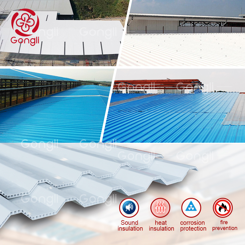 What are the benefits of twinwall PVC hollow sheets?