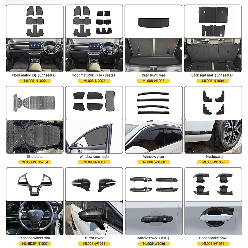 Personalize Your BYD Emax7 with these Accessory Options