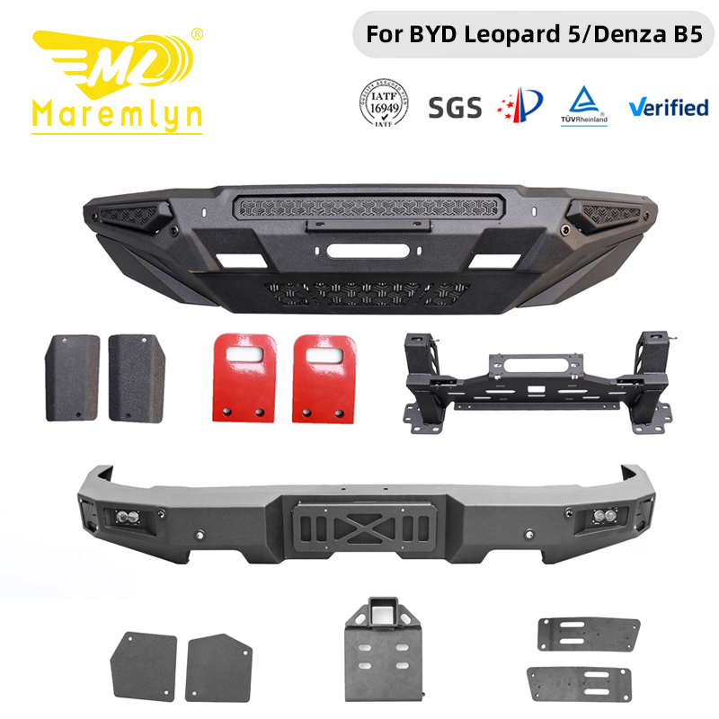 Maremlyn BYD Leopard 5 Front & Rear Bumper Kit – Steel Off-Road Bumpers