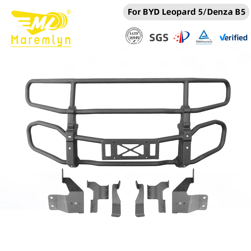 Maremlyn BYD Leopard 5 Low-Profile Front Bar – Slim Nudge Bar