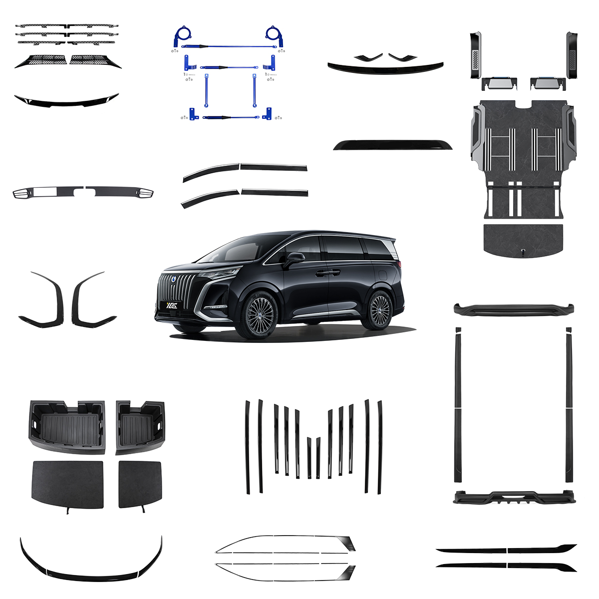 YDG AUTO's Stylish Body Kit for the Denza D9